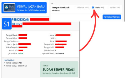 Cara Verval Ijazah GTK 2024